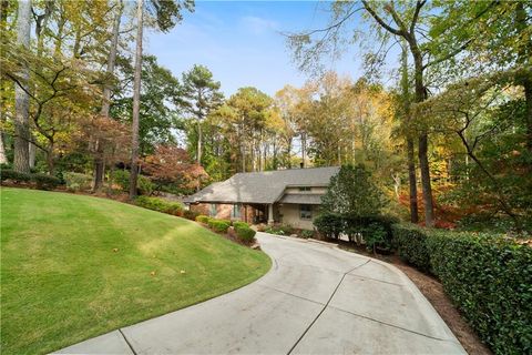 A home in Sandy Springs