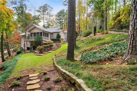 A home in Sandy Springs