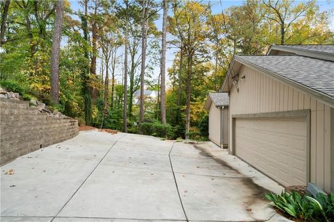 A home in Sandy Springs