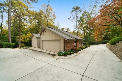 A home in Sandy Springs