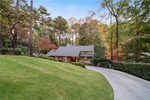 A home in Sandy Springs