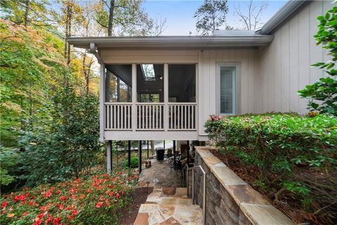 A home in Sandy Springs