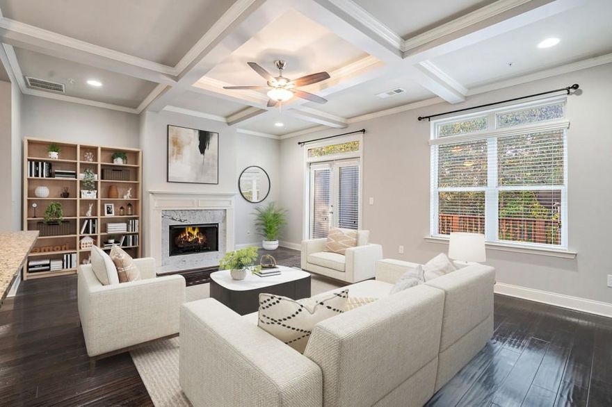 Stunning Townhome for Lease in Gated Laurel Gate Community! Discover the perfect blend of style, comfort, and unbeatable convenience in this beautiful Townhome located in the sought-after Laurel Gate community. Ideally situated just minutes from I-285 and I-75, Smyrna Market Village, Vinings Jubilee, Silver Comet Trail, The Battery/Truist Park, and an array of top restaurants and shopping destinations, this home offers easy access to everything you need. You'll also love being walkable to Tolleson Park with its Swimming Pool, Tennis Courts, Playground, Ball Fields, and Walking Trails. Zoned for award-winning King Springs Elementary and within the Campbell High School district, this location truly has it all. Step inside to discover a flowing main level filled with natural light and rich dark Hardwood Floors. The inviting Dining Room seamlessly connects to the Central Kitchen featuring Dark Cabinetry, Custom Tile Backsplash, Stainless Steel Appliances, Granite Counters, and a spacious Island with Breakfast Bar   perfect for everyday meals and entertaining. The adjacent Family Room impresses with a Coffered Ceiling, Cozy Fireplace, and easy access to a Large Rear Deck ideal for outdoor relaxation. A convenient Half Bath completes the main level. Upstairs, retreat to the expansive Primary Suite showcasing a Tray Ceiling, Walk-In Closet, and a Spa-Inspired Ensuite Bathroom with Dual Vanities, Soaking Tub, and Separate Shower. A generous Second Bedroom offers Dual Closets and its own Private Ensuite Bath. The Lower Level provides a Large Bedroom with a Private Bathroom   ideal for a Home Office, Guest Suite, or additional living space. Additional highlights include a Private Two-Car Garage for secure parking and extra storage. Don't miss the opportunity to lease this exceptional townhome in a prime Smyrna location!