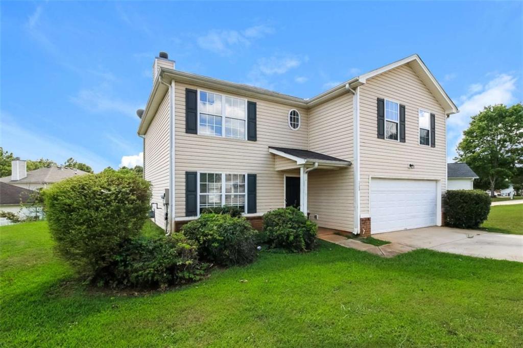 Welcome to 1119 Saint Phillips Ct, a charming 4-bedroom, 2.5-bathroom home nestled in the highly sought-after Hawthorne at Linden Park subdivision in Locust Grove. Boasting 2,101 sq ft of thoughtfully designed living space, this move-in ready residence offers a blend of comfort, functionality, and style. The main level features an inviting open-concept layout with LVP flooring throughout, a spacious living room ideal for entertaining, and a modern kitchen with sleek appliances, stained cabinets, and a breakfast area. A dedicated dining space and a convenient half bath complete the downstairs. Upstairs, you'll find all four bedrooms, including an oversized primary suite with tray ceilings, a walk-in closet, and a private ensuite bath featuring dual vanities, a soaking tub, and a separate shower. Secondary bedrooms are generously sized and share a full hall bath. Enjoy outdoor living in the private backyard-perfect for grilling, gardening, or relaxing under the stars. The home also includes a 2-car garage and sits on a quiet cul-de-sac street. Located just minutes from I-75, Tanger Outlets, schools, and local dining-this home offers both convenience and tranquility. Competively Priced to sell-don't miss this opportunity to own in Locust Grove!