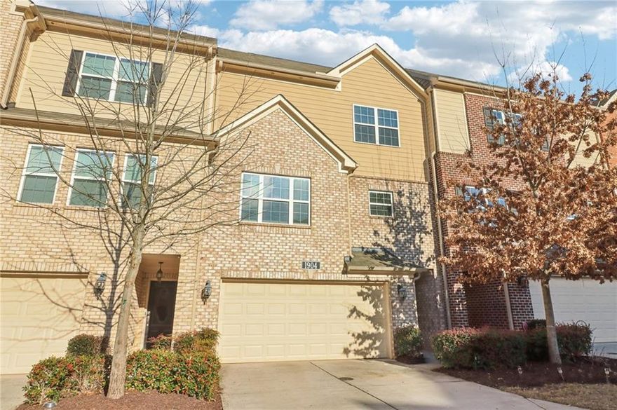 ***HIGHLY MOTIVATED SELLER, bring all offers!!*** Seller willing to pay closing costs. Gorgeous newer townhome in the gated community of Glen Ivy! First floor features a spacious living/guest room with an en-suite bath and back deck access as well as a lovely herringbone tile floor. Use this space for guests with the murphy bed, or make it into a man cave/craft room/playroom! Upstairs, the bright and open concept living room features 9-foot ceilings and hardwood floors. Step outside to the large deck with plenty of room for seating and enjoy private wooded views. The on-trend kitchen has bright white cabinets, granite counters, tile backsplash, stainless steel appliances, breakfast bar, and large dining area. Upstairs, retreat to the primary suite with tray ceilings and an en-suite bath with dual sinks, soaking tub, new separate walk-in shower, and a walk-in closet. Spacious secondary bedroom has an en-suite bath as well! Located with easy access to I-75, it offers convenient access to Truist Park, shopping, and all that the vibrant Marietta Square has to offer. Community amenities include a pool and dog park. Don’t miss out on this incredible opportunity to live in a highly sought-after location with easy access to everything you need!