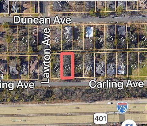 Vacant Land For Sale - 1185 Carling Avenue<br/> Bibb County, Macon, GA 31201