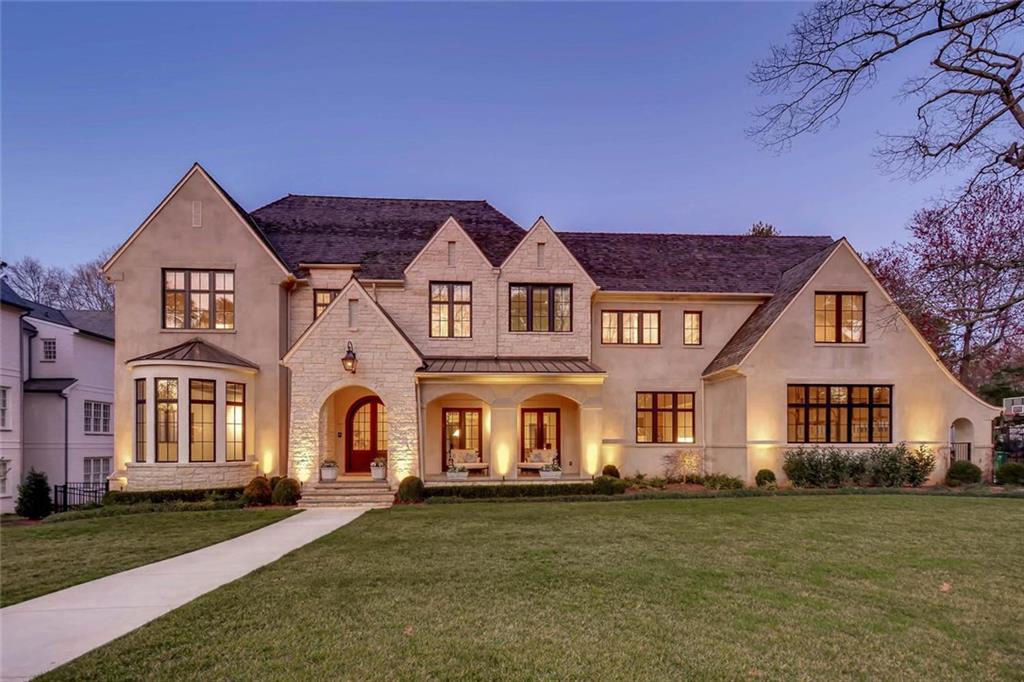 Absolute Perfection in Heart of Chastain Park! Harrison Design & James Cotton-Builders II Masterpiece. No detail overlooked in this AMAZING home! Main House 7BR/7BA & Guest House 1BR/1BA. Beautiful White Oak Floors, Wood Beams, Custom Ironwork. Kitchen for a chef opens to Breakfast/Family. Steel Doors & Windows open to Pool/Jacuzzi/Cabana. Guest Suite on main. Upper Master Suite and Spa like Bath & 4 other BR. Two Laundry. Terrace Level Theater, Rec Area, Family & Guest Suite, Patio and wine cellar space. One of the finest homes available in the Chastain/Buckhead area!