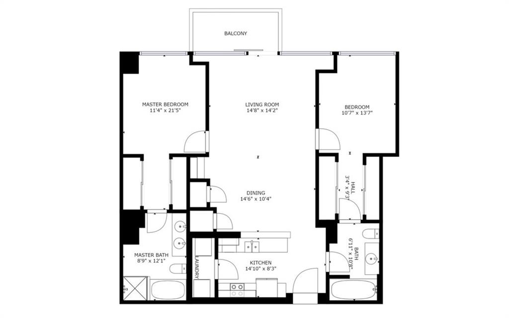 3324 Peachtree Road NE 1605