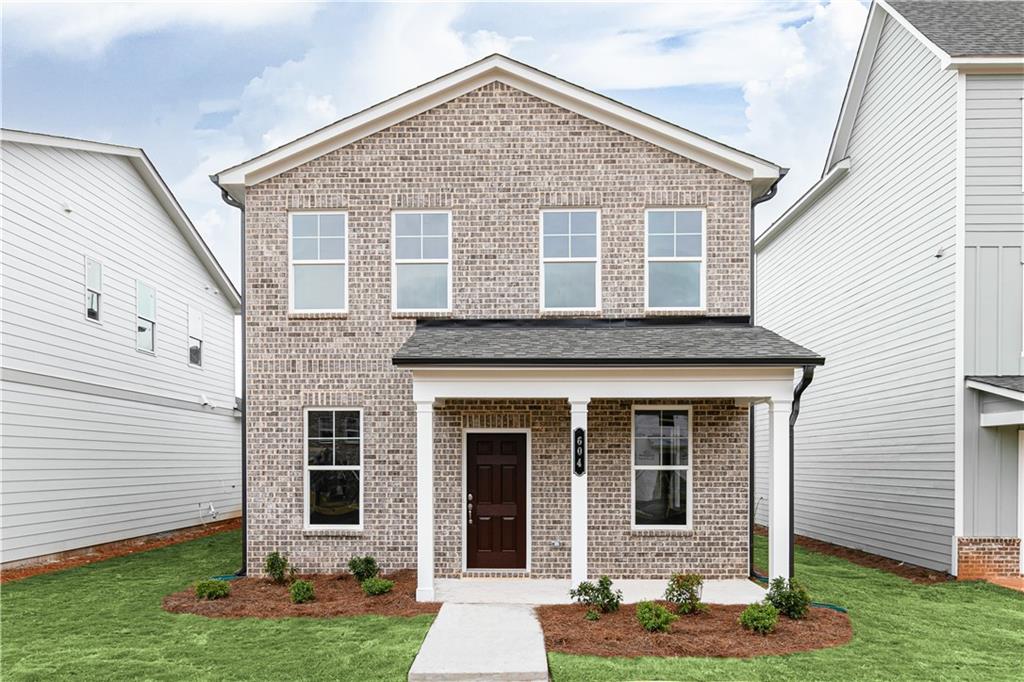Welcome to Madison at Buice Lake, the new Stanley Martin Master Planned Community in Acworth, GA!
HOMESITE #152. ALL IN - ZERO HIDDEN PRICING. MOVE IN READY HOME.
In the Newcomb floorplan, you can mix and mingle with friends and family in your open-concept first floor, which includes a kitchen overlooking the family room and dining area. Office on main level.
Upstairs, the owner’s suite boasts a large walk-in closet off the en suite bathroom with double vanities. Two other bedrooms provide the perfect place for family or friends to rest their heads at night. Plus, take the chore out of doing the laundry with a conveniently located laundry room on the upper level! A full bathroom and an additional flex space as a play space, home office or crafting nook, to name a few – it’s truly what you make of it!
Some of the SMart Selected design options in this home include a gourmet kitchen & center island, large owner's suite with walk-in closet and en suite bath, patio, main level guest suite with full bath, and upper-level flex space.
*Photos are shown of a similar home
A few of the SMart Selected options in this home include white kitchen cabinets, quartz countertops in Arctic White, Kichler lighting, Kohler fixtures, and Shaw LVP flooring