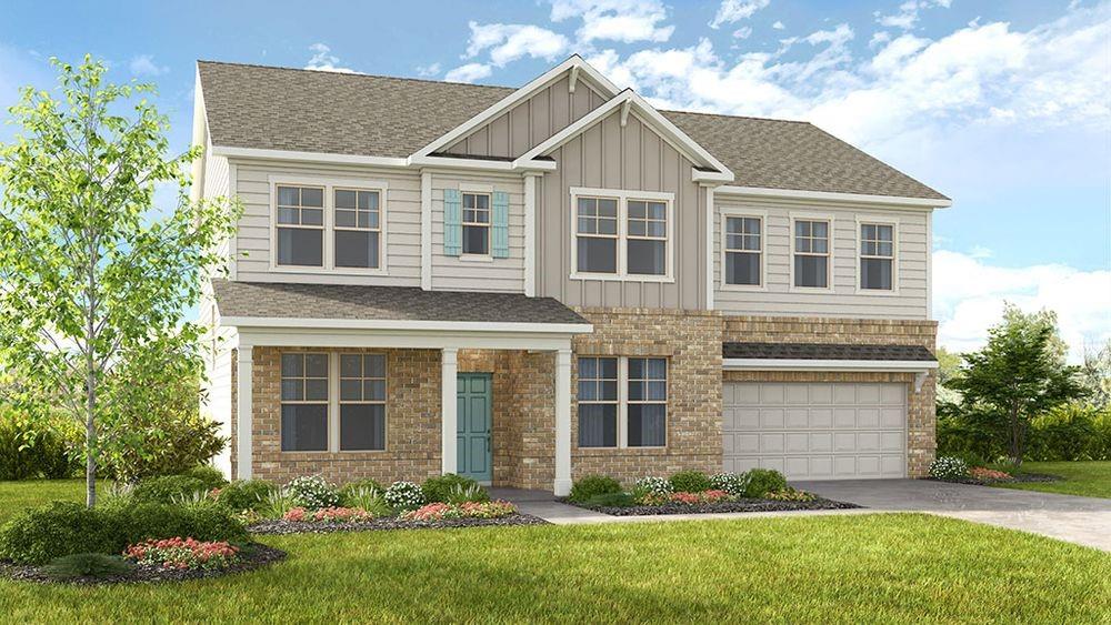 New Construction - November Completion! Built by America's Most Trusted Homebuilder. Welcome to the Aiken at 8815 Avonbrook Close in Stratford Hills! Step in from the covered front porch to a foyer, where a formal dining room and a versatile space await your personal touch. The open great room flows into the casual dining area and kitchen, creating a light-filled setting for gathering or relaxing. A main floor bedroom with a full bath offers a private retreat for guests. Upstairs, three secondary bedrooms, each with walk-in closets, while the primary suite features a bath with dual sinks, a soaking tub, a separate shower and a generous walk-in closet. Located just off GA 369 in Forsyth County, Stratford Hills offers everyday convenience near top-rated schools and peaceful parks. Additional highlights include: a covered back patio, butler's pantry, additional bathroom added upstairs, and a soaking tub with a separate shower in the primary bathroom. Photos are for representative purposes only. MLS#7638142
