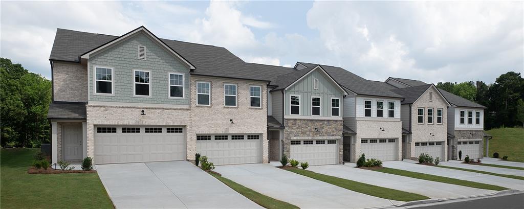 The Foxglove Plan offers a beautifully designed open-concept main floor, centered around a chef-inspired kitchen equipped with stainless steel appliances and a generous island. This seamless layout connects the kitchen to the dining and family rooms, creating a welcoming space ideal for both everyday living and entertaining. Showcasing Ashton Woods’ Canvas Design Collection, the home effortlessly blends style and comfort.
With three bedrooms and two-and-a-half baths, there's plenty of room to unwind. Upstairs, the expansive Primary Suite includes a spacious walk-in closet and a luxurious en-suite bath with a double vanity. Two additional bedrooms, a full bathroom, and a convenient walk-in laundry room complete the upper level, offering thoughtful design and functionality throughout.
Conveniently located just off Mableton Parkway, the community provides a quiet retreat from the city. Residents will enjoy easy access to major highways, including Highway 78, I-20, and I-285, making commuting simple. Nearby shopping and everyday conveniences are also just minutes away.
This home will be available October/November! For further details and information on current promotions, please contact an onsite Community Sales Manager.
Please note that renderings are for illustrative purposes, and photos may represent sample products of homes under construction. Actual exterior and interior selections may vary by homesite.