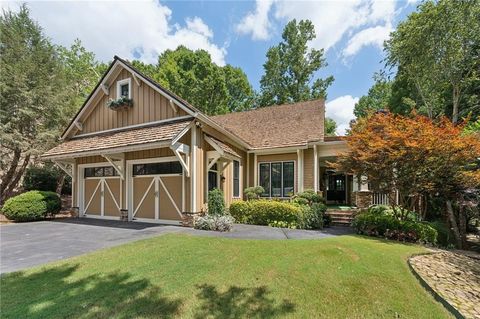 A home in Dawsonville