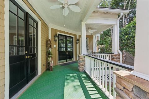 A home in Dawsonville