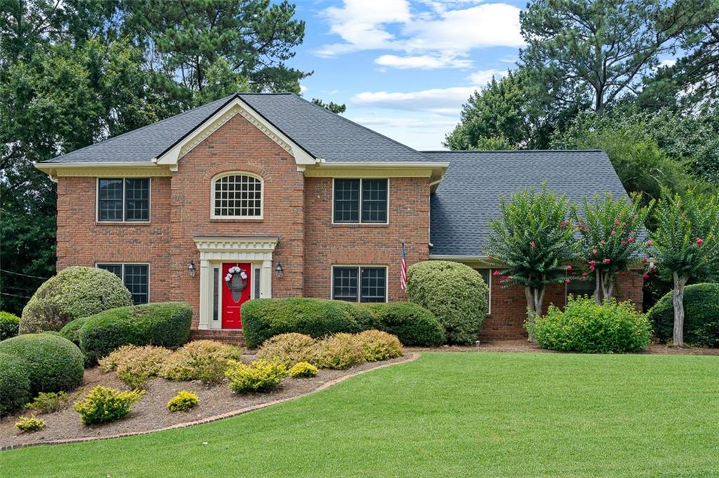Welcome to 160 Amsterdam Drive, a beautifully maintained 5-bedroom, 3-bath, four-sided brick home located in the highly desirable Woods of Parkview neighborhood. Tucked near the back of the neighborhood and well away from the train, this home delivers curb appeal, a peaceful setting, and a long list of thoughtful updates.
Inside, you'll find refinished hardwood floors, brand new carpet, and fresh paint throughout the entire interior (yes, even the ceilings)! The main level features a cozy den with built-in bookcases and a striking 30-foot indoor brick masonry fireplace, while the kitchen is equipped with newer stainless steel appliances and ample cabinet storage.
Just off the kitchen, a massive deck with a gazebo overlooks a flat, fenced-in yard that’s ideal for outdoor living, gardening, or play. On the main floor is a full bathroom and a bedroom, perfect for guests or to use as a home office. Upstairs, you'll find four spacious bedrooms including the oversized primary suite with a tray ceiling, large walk-in closet, double vanity, separate shower, and whirlpool tub.
Additional features include a brand new roof, freshly painted exterior, two HVAC systems, termite warranty with service and repair, wired ADT security, and an irrigation system. The home also includes a full unfinished basement, perfect for storage or a workshop. Residents enjoy access to the neighborhood swim and tennis club and benefit from being in the sought-after Parkview High School cluster. This is a well-cared-for, move-in ready home with standout features both inside and out.