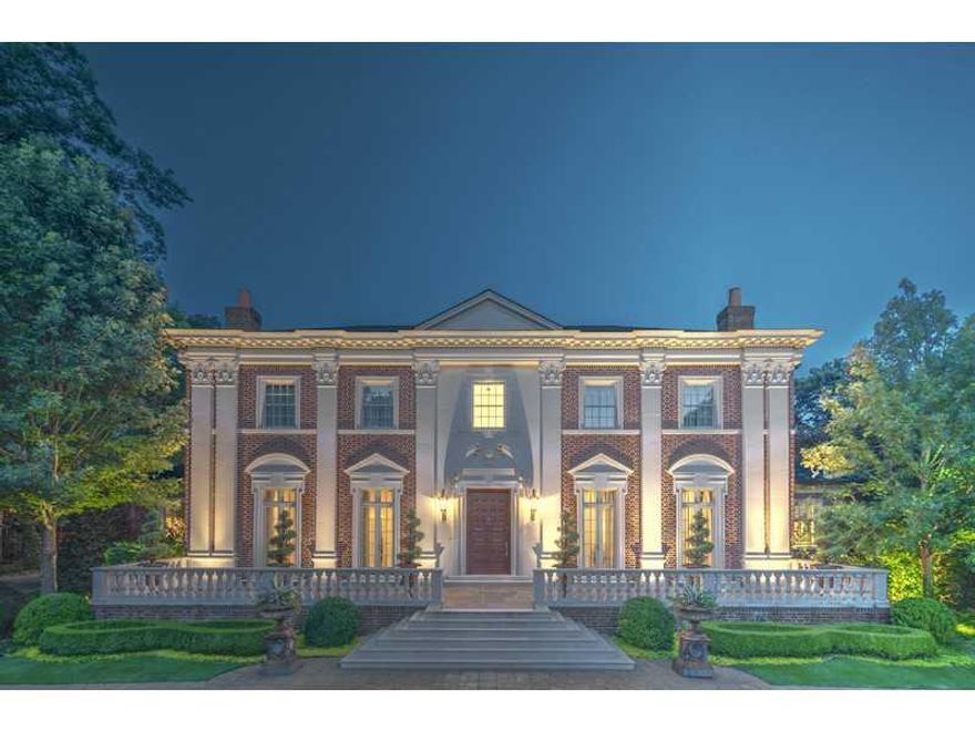 One of the most popular streets in Buckhead, this gated estate offers all one would expect.Custom design/built to provide quality, privacy and security.Ideal for entertaining or everyday activities.Wonderful kitchen/breakfast/ family room combines to create a warm family environment.Master suite opens to a beautiful terrace overlooking the stunning rear yard/gardens/playhouse/fireplace/pool and pavilion. Secondary bedrm suites are beautifully detailed.Terrace level includes a handsome gathering area, wine tasting rm, adjoining wine cellar, exercise room, theater + more