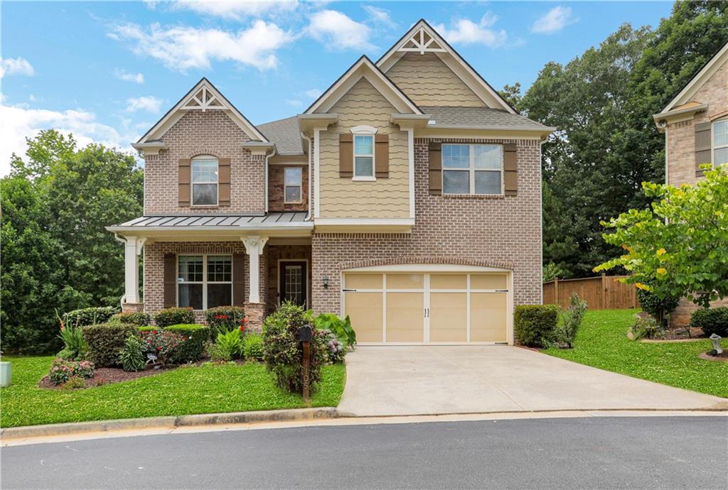 Welcome home to this beautifully updated gem in Alpharetta! Perfectly situated in one of Alpharetta’s most connected and convenient neighborhoods, this meticulously maintained 6-bedroom, 5-bathroom home blends spacious living with timeless style—just minutes from GA-400, Avalon, and vibrant Downtown Alpharetta. With direct access to the Alpharetta Greenway Trail, outdoor adventures are right outside your door. Exceptional curb appeal and professional landscaping create a warm welcome before you even step inside. Once indoors, you’re greeted by rich hardwood floors that flow throughout the main level and staircase. The heart of the home is a newly renovated chef’s kitchen featuring quartz countertops, stainless steel appliances, a generous center island, and open sightlines into the fireside family room and covered porch—perfect for effortless entertaining and comfortable everyday living. The main level also offers a private guest suite, ideal for visitors or a home office. Upstairs, discover four more bedrooms, including a spacious primary suite with a cozy sitting area, access to a private covered porch, a spa-like bathroom, and a large walk-in closet. The finished terrace level expands your living space with a media room, bedroom, bathroom, and a versatile flex space ideal for an additional living room. Out back, a large flat, private backyard and covered patios on all three levels invite you to relax, host, or enjoy a quiet moment in the shade. Located in a friendly swim community and zoned for highly sought-after Alpharetta High School, this home is truly move-in ready and offers the perfect blend of curb appeal, comfort, convenience, and community.
