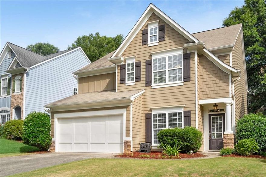 Come and get it! Nestled in a top-tier school district, this charming 4-bedroom, 2.5-bathroom home boasts an inviting open-concept layout with spacious, airy rooms. Recently upgraded with new floors and a fresh coat of paint throughout, the interior exudes a modern, pristine ambiance. The expansive living areas seamlessly flow into each other, creating a perfect setting for everyday living and entertaining. The main floor boasts a bonus room that makes a perfect office, creating a bright and cheery work space.Each bedroom offers ample space, ensuring comfort and privacy for all members of the household. This home is a perfect blend of style,convenience, and functionality, ideal for those seeking a welcoming and contemporary living environment.