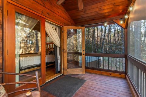 A home in Ellijay