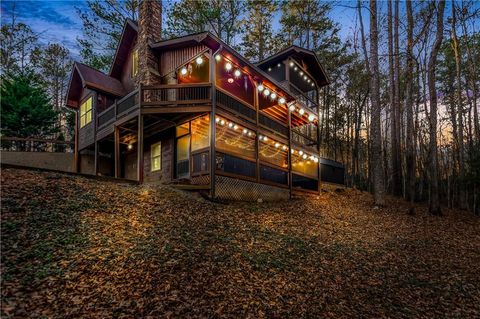 A home in Ellijay