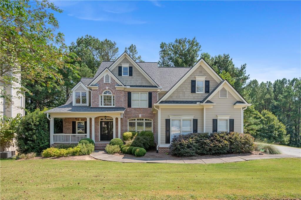 Welcome to 107 Thorncliff Landing, a well-kept home in the popular Bentwater community of Acworth, GA. With great curb appeal, a three-car garage, and a covered front porch, this home is both inviting and practical.
Inside, you’ll find a two-story foyer, hardwood floors, and a dining room with classic details. The great room has tall ceilings, a brick fireplace, and big windows with views of the trees. The kitchen includes Quartzite countertops, black stainless steel appliances, wood cabinets, and double ovens. There’s also a breakfast bar, pantry, and sunny eating area. French doors lead to a bright sunroom overlooking the backyard.
The main-level primary bedroom has a tray ceiling and a large bathroom with two sinks, a soaking tub, and a separate shower. Upstairs, there are three more bedrooms with plenty of closet space.
The finished basement adds even more space with a big recreation room, wet bar, bedroom, full bath, and a flex room for exercise or hobbies. A workshop provides room for projects and storage.
Outside, enjoy the private wooded view from the back deck. The home also has a newer roof and gutters with guards.
Living in Bentwater means access to amazing neighborhood amenities like 5 swimming pools, 12 tennis courts, 4 pickleball courts, basketball courts, playgrounds, walking trails, and the Bentwater Golf Course (membership required). The home is in the top-rated North Paulding school district and is close to shopping, dining, and major roads.
Schedule your showing today to see everything this home has to offer!