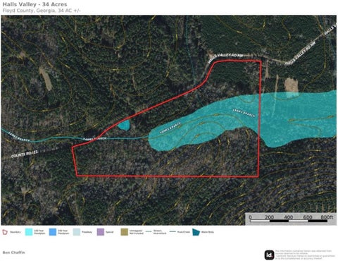 Vacant Land For Sale - 34 ACR Halls Valley<br/> Rome, GA 30165