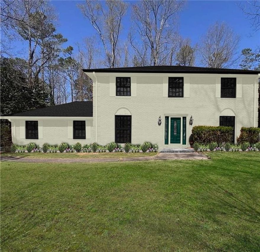 Where luxury, comfort, and Southern charm meet in this completely reimagined 5-bedroom, 4-bath home located in the highly sought-after Cascade community. Every inch of this home has been thoughtfully updated with high-end finishes and custom touches that elevate everyday living.

Step inside to discover custom black vinyl plank flooring that flows seamlessly throughout the home, offering durability and style. The brand-new chef’s kitchen is a showstopper—complete with sleek new cabinetry, quartz countertops, stainless steel appliances, and a large island perfect for meal prep or entertaining. Each of the four bathrooms has been fully renovated, featuring contemporary tile work, designer fixtures, and spa-inspired finishes.

The home also boasts brand-new energy-efficient windows and a new roof, ensuring peace of mind and curb appeal. Step outside onto your expansive new deck with a custom cover—a perfect outdoor retreat ideal for relaxing or hosting guests rain or shine.

The beautifully landscaped backyard is a private oasis, highlighted by Georgia peach trees and blooming Japanese hydrangeas—a true gardener’s dream. Whether you're entertaining or enjoying a quiet moment outdoors, this backyard offers both serenity and space.

Additional upgrades include a custom garage door for added curb appeal and character, along with all new appliances for a move-in-ready experience.

Nestled on almost an acre lot in one of Atlanta’s most desirable neighborhoods, Loch Lomond Estates, this home combines upscale living with suburban charm, all while being minutes away from shopping, dining, parks, and top-rated schools.

Don't miss this rare opportunity—a home with new everything, spacious living, and a location that can't be beat. This is truly a one-of-a-kind home that’s ready for you to move in and make it your own.