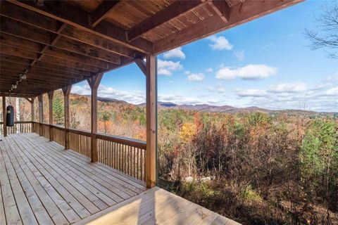 A home in Ellijay