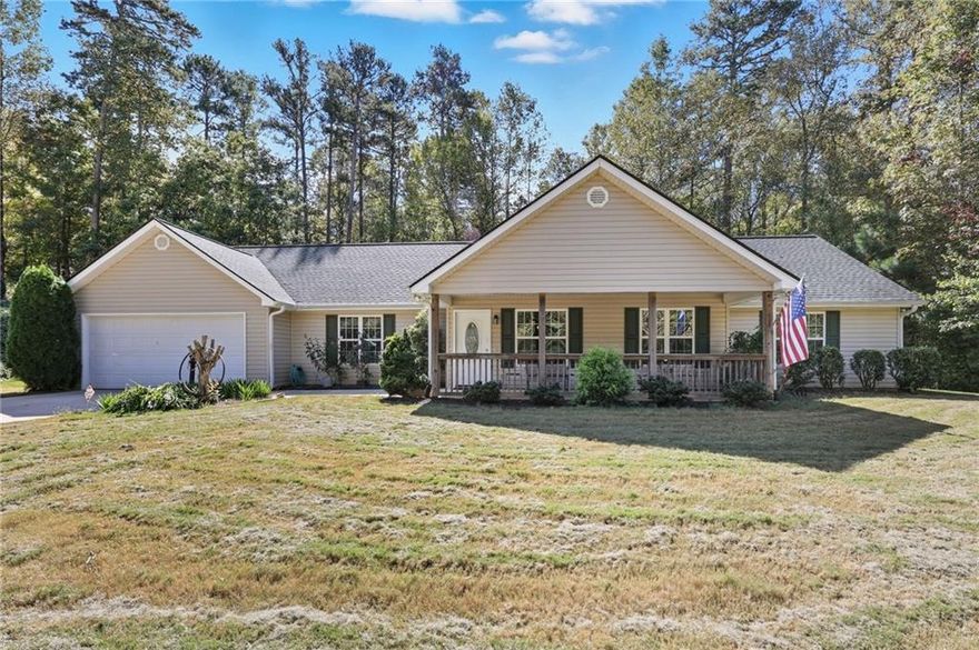 First time on the market! One owner! This immaculate zero step ranch-style home sits on a sprawling 1.41-acre lot with no HOA, offering the freedom and space you’ve been looking for. 2 bedroom and large office that can be used as a bedroom. From the moment you arrive, you’ll be impressed by the incredible landscaping, lush green sod, and total curb appeal—all meticulously maintained and ready for you to enjoy. Step inside to find a home that’s completely move-in ready, a clean and functional layout, and bright natural light throughout. Whether you're entertaining or enjoying a quiet evening in, this home delivers comfort and style in every room. Outside, experience unmatched privacy surrounded by mature trees, beautifully manicured grounds, and your very own creek. The outdoor space is ideal for gardening, relaxing, or simply taking in nature. Located in an unbelievable location that feels secluded yet offers convenient access to nearby amenities, this property truly has it all. ADA Compliant home!!