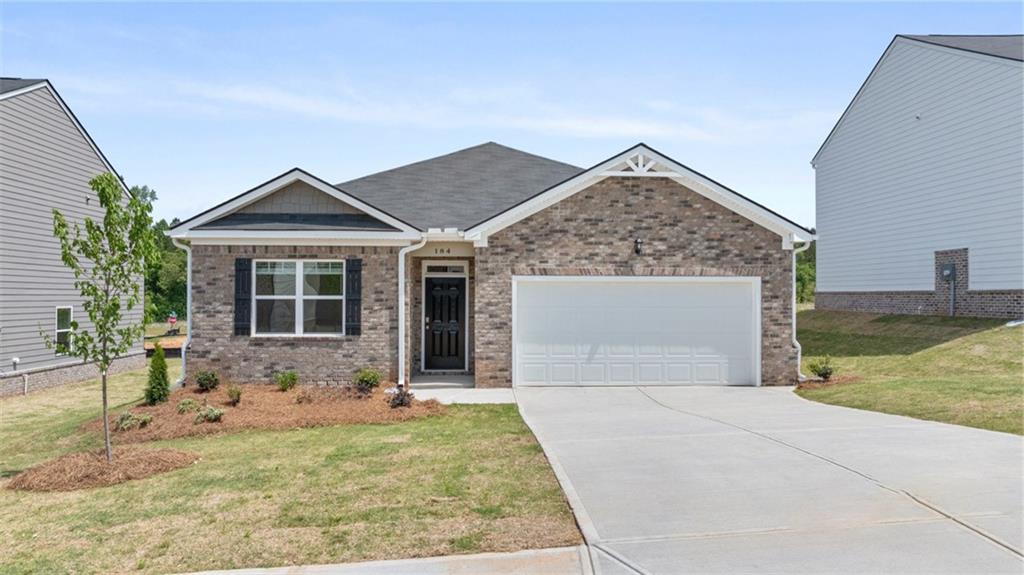 CLOSING COST PAID and special financing with Preferred Lender! Residents will also enjoy POOL, CABANA WITH GRILLING STATION, PLAYGROUND, WALKING TRAILS and DOG PARK! MINUTES FROM I-75 AND I-675. The "CALI FLOOR PLAN" is a beautiful ranch design that offers 4 bedrooms, 2 full baths and covers 1,774 sq ft. This sprawling ranch offers a spacious family room that expands to a casual dining area. Your area to entertain continues outside on the covered patio where you can relax year-round. There is plenty of room for everyone to linger in and around the open kitchen including an expansive island with bar top seating for up to four people. The private bedroom suite features dual vanities, separate shower and a luxurious garden tub. With three secondary bedrooms, one can be dedicated as a home office or multi-purpose space for crafts and hobbies. Each bedroom offers oversized closets for extra storage and there is a generous full bath tucked in off the hallway. And you will never be too far from home with Home Is Connected. Your new home is built with an industry leading suite of smart home products that keep you connected with the people and place you value most. Photos used for illustrative purposes and may not depict actual home.