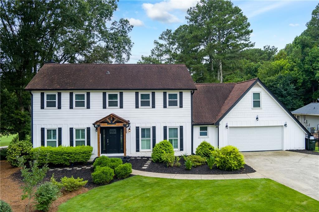 Stunning Salt Water Pool w/Hot Tub On Golf Course Lot In Popular Indian Hills! Renovated Home w/Unique Plan That Includes 2 Primary Suites- One On The Main & One Upstairs. Open Concept Plan Has Gourmet Kitchen w/Quartz Countertops, Shaker Cabinets, Farmhouse Sink, Island w/Cooktop & Bar Seating, Stainless Appliances. Built-In Desk & Eat-In Breakfast Area w/Bay Window Overlooking Pool & Golf Complete The Kitchen. Sunroom/Family Room Overlook Backyard Paradise & Provide Covered Patio Below. Primary On The Main Features Fireplace & Luxury Bath w/Dual Vanities & Upgraded Shower. Upstairs Has 3 Additional Bedrooms w/Upgraded Baths. Bonus Room/Family Room Above The Garage Adds Extra Flexibility. Finished Basement w/Half Bath- Perfect For Office, Game Room, Media Or Exercise Room. Pool Table Remains. Enjoy The Optional Membership & Extensive Amenities At Indian Hills Country Club! Award Winning East Cobb Schools!