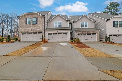 A home in Dawsonville