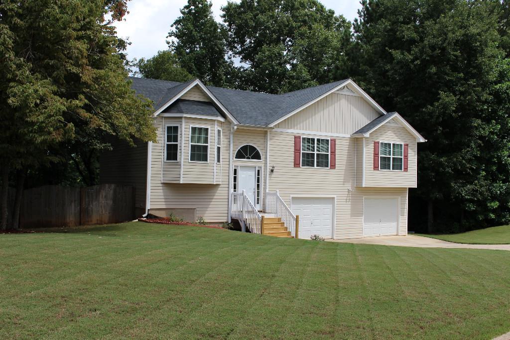 This beautiful home is filled with upgrades! Walk in to find new flooring in the kitchen, living and dining room. The large master suite features trey ceilings and a bay window. The master bath includes a garden tub and separate shower. In the basement you will find the perfect man cave or additional bedroom as well as a full bathroom. The back deck lets you look out over the large, level, fenced backyard! This pristine home has been very well maintained and is move in ready!!