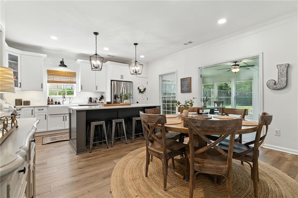 Discover a rare move-in ready gem in the award-winning Lambert High School district.
Tucked into the quietest part of the neighborhood with zero street noise, this fully renovated
home combines modern upgrades, thoughtful details, and the largest backyard in the
community—a true standout for families and entertainers alike.
The Heart of the Home:
Step into a designer kitchen with quartz countertops, oversized island with deep drawer storage,
soft-close custom cabinetry, farmhouse sink, vented hood that leads to the outside, and top-of-the-line
appliances—including a drawer microwave that doubles as an oven and air fryer. Open-concept
living continues with luxury vinyl plank flooring, shiplap fireplace accents, and custom built-ins
for storage and style.
Luxurious Living Spaces
The spacious primary suite offers a spa-style bath with soaking tub, subway tile shower, dual
quartz vanity, and custom wood-framed mirrors. Upstairs, find three additional bedrooms with
upgraded closets, an updated laundry room, new carpet, and a floored attic for storage. Every bathroom has been refreshed to the same high standard.
Everyday Upgrades +Custom under-stair doghouse & secret kids’ fort +Garage with built-in cubbies, cabinetry, and bonus play/workout area +Fresh paint, new lighting, upgraded smoke/CO2 alarms +HVACs, roof, and water heater all recently replaced
Sunroom and Outdoor Oasis:
Enjoy a 500 sq. ft. heated and cooled sunroom that lives like a second family room year-round.
Outside, the professionally landscaped, level backyard features custom paver walkways, fire-pit
patio, and plenty of space for kids, pets, and gatherings.
430 Wood Duck Court is truly turn-key—every system and finish has been updated so you
can simply move in and enjoy. Homes of this caliber in Lambert’s district are rare. Don’t miss it—schedule your showing today.