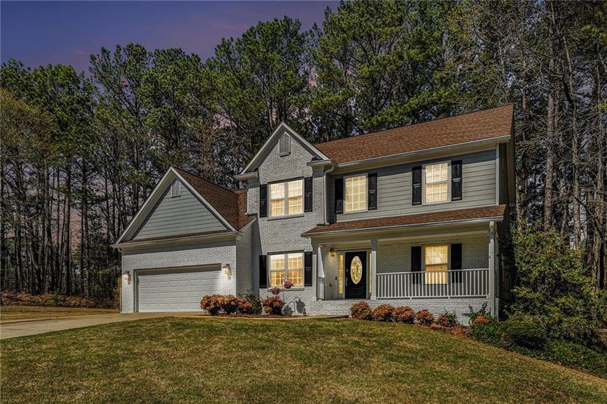 Welcome to 2404 CaneRidge Pointe SW, a stunning brick-front home nestled in the highly sought-after Hillgrove High School district. This elegant 5-bedroom, 4-bathroom residence boasts over 3,000 square feet of thoughtfully designed living space, over a FULL FINISHED BASEMENT blending timeless charm with modern convenience. Step inside to discover an inviting open floor plan, where natural light pours through large windows, highlighting the gleaming hardwood floors and sophisticated architectural details. The heart of the home is the spacious living area, complete with a cozy fireplace-perfect for gatherings or quiet evenings in. The chef's kitchen features granite countertops, stainless steel appliances, and ample cabinetry, seamlessly flowing into the breakfast nook and formal dining room. Retreat to the expansive primary suite, a true sanctuary with a spa-like ensuite bath, dual vanities, a soaking tub, and a walk-in closet. Generously sized secondary bedrooms provide comfort and versatility, while the fully finished basement offers endless possibilities-whether as a media room, home gym, or additional guest suite.  Outside, enjoy a private backyard oasis, ideal for entertaining or simply unwinding. Situated in a beautiful, well-established community with a low HOA, this home offers both tranquility and convenience, just moments from top-rated schools, shopping, and dining.  Don't miss the opportunity to own this exceptional home in one of West Cobb's most desirable neighborhoods!