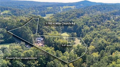 1783 Four Mile Church Road Ball Ground GA 30107