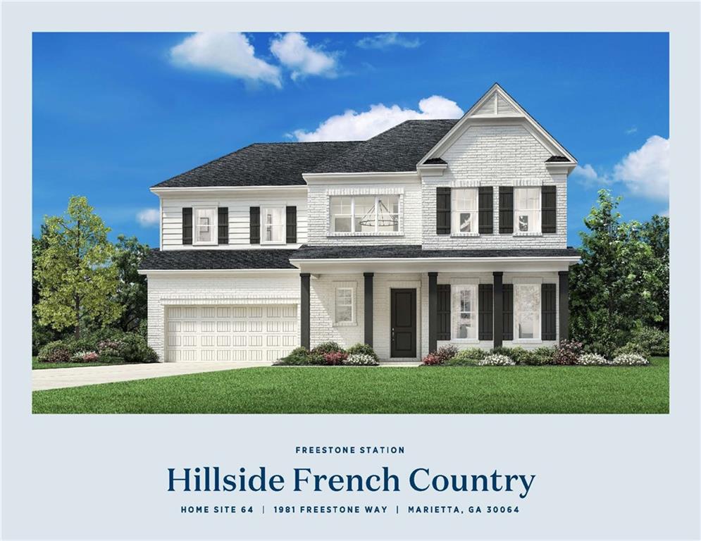 Toll Brothers at FREESTONE STATION…..HILLSIDE PLAN UNDER CONSTRUCTION AND READY LATE FALL/EARLY WINTER 2025! Our most popular floorplan, the Hillside, is located in Freestone Station, a community of 100 homes with convenient access to shopping, dining, and top-rated Cobb County schools. The chef’s kitchen features quartz countertops, KitchenAid appliances, and a large island, opening to a covered patio overlooking your large yard that comes complete with a 4 zone irrigation system. The great room and flex space offer a spacious, open layout beaming with possibilities- need an office or a space for your grand piano? This space has you covered! Upstairs welcomes you with a large loft as you head down the hallway to the bedrooms. The primary bath boasts a large shower and soaking tub. Upstairs laundry includes a sink and quick access from the large primary closet. The garage offers ample space with a car charging outlet. Amenities under construction include a pool, cabana, play area, and pocket park. Just minutes from Marietta Square, the Avenue of West Cobb, and the Battery, with easy access to the airport. Toll Brothers has been trusted since 1967 to offer the best in luxury home building. For 10 Years Toll Brothers has been ranked #1 Builder Worldwide on FORTUNE Magazine's "World's Most Admired Companies" list.