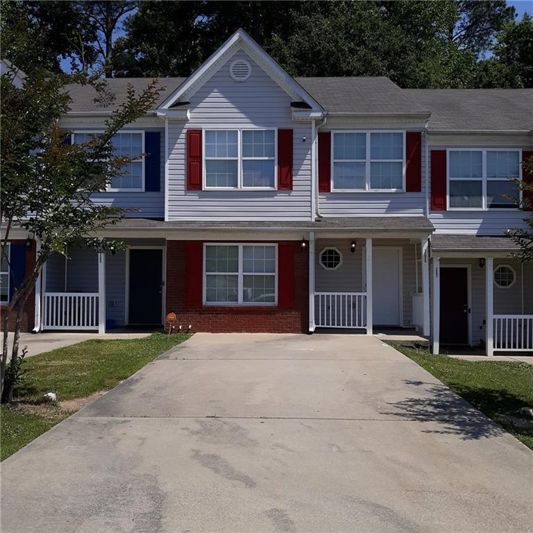 Well maintained 4 bedroom 3 baths townhome close to shopping, restaurants and fun things to do. 1 room is on the main level with full bathroom. Kitchen with breakfast bar viewing the dining room. Large master bedroom with a walk-in closet. Covered front porch. Back patio. HVAC system is less than 4 years old. Current tenants are moving out, home will be freshly painted and ready for move in 3rd week of July.