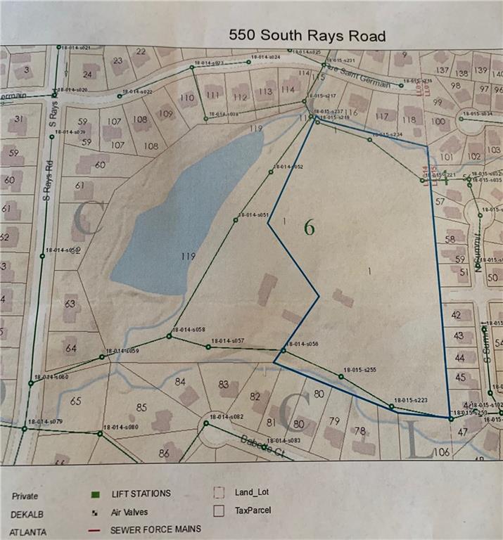 550 S Rays (8.6 acres) Road