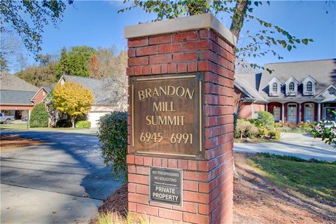 A home in Sandy Springs