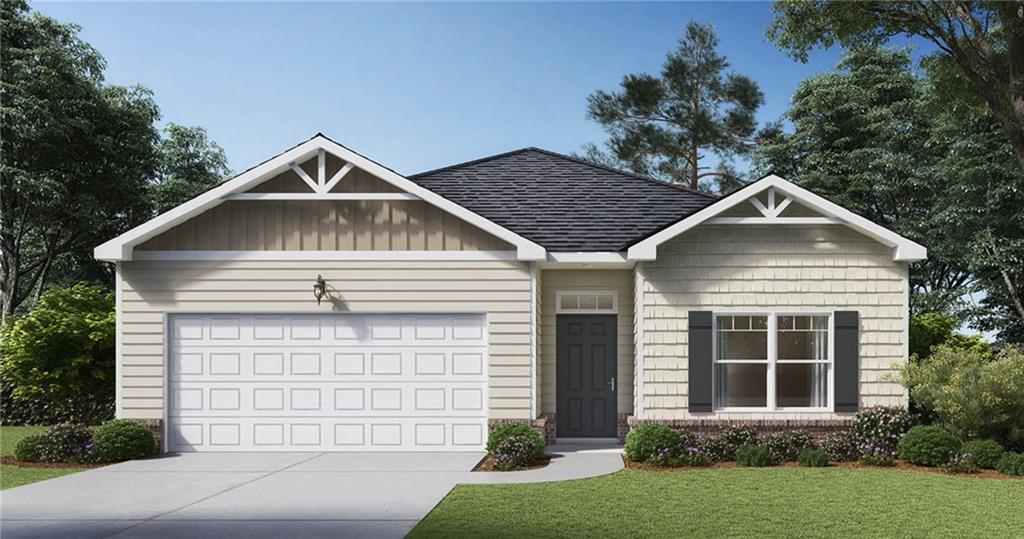 Enjoy Urban Convenience in a Suburban Setting at Champions Run, Lithonia **Community Highlights:** - Community Pool, Tot Lot, and Clubhouse - Minutes to I-20 and the Mall of Stonecrest - Easy access to Hwy 124 for Shopping and Dining - Close Proximity to Arabia Mountain National Heritage Area and Local Parks **Home Features:** - Seller Paid Closing Costs with Preferred Lender - The CALI Ranch Design: Spacious Family Room, Casual Dining Area, and Open Island Kitchen - Private Bedroom Suite: Dual Vanities, Separate Shower, and Luxurious Garden Tub - Secondary Bedrooms with Oversized Closets - Home Is Connected: Industry-Leading Suite of Smart Home Products Experience the perfect blend of convenience and community living at Champions Run. Schedule your tour today and discover your new home! (Photos are for illustrative purposes and do not depict the actual home.)