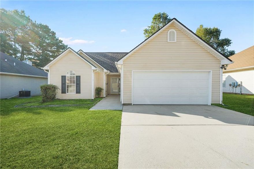 Charming 3-Bedroom Ranch Just Minutes from the Airport!

Welcome to this beautifully maintained 3-bedroom, 2-bathroom ranch located only 15 minutes from Hartsfield-Jackson International Airport! This spacious home offers an inviting open layout perfect for comfortable living and entertaining. The primary suite features a double-vanity bathroom for added convenience, while the two additional bedrooms provide flexibility for family, guests, or a home office.

Enjoy a large backyard ideal for outdoor gatherings and pets. The 2-car garage provides plenty of storage and parking space. Whether you’re a first-time homeowner looking for a move-in-ready property or an investor seeking a solid rental opportunity, this home checks all the boxes.

Schedule your showing today and see why this gem won’t last long!