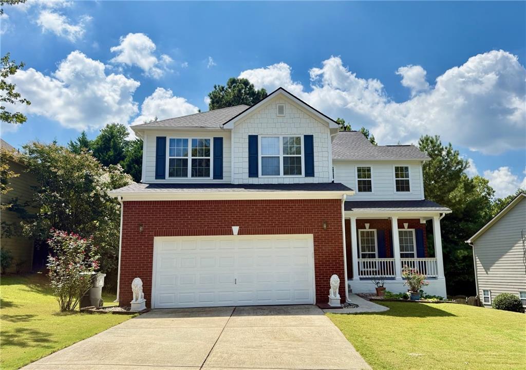 Just listed in Creekside! Welcome to this spacious, comfortable 5-bedroom, 3.5 bath,front-side brick single-family home. Lovingly owned by just one owner for the past 24 yeaars, this property has been well cared for and thoughtfully updated. Recent upgrades include a brand new roof, water heater, HVAC systems, carpet, floor and fresh interior and exterior paint. The unfifinished basement is large and full of potential - perfect for a home theater, game room or recreation area. A new paint deck overlooks quiet private yard. The biggest highlight of this house is its excellent natural lighting, with every room filled with sunshine. The community is very quiet and good location, just minutes to shopping(Kroger, Walmert, Target, Publix, Home depot, Lowe's etc.), restaurants, and everything you need. With your personal renovations, thsi home's value could easily reach $500K+. Rare opportunity - currently the only home with a basement available in this neightorhood.
Don't miss this incredible opportunity= schedule your showing today before it's gone.