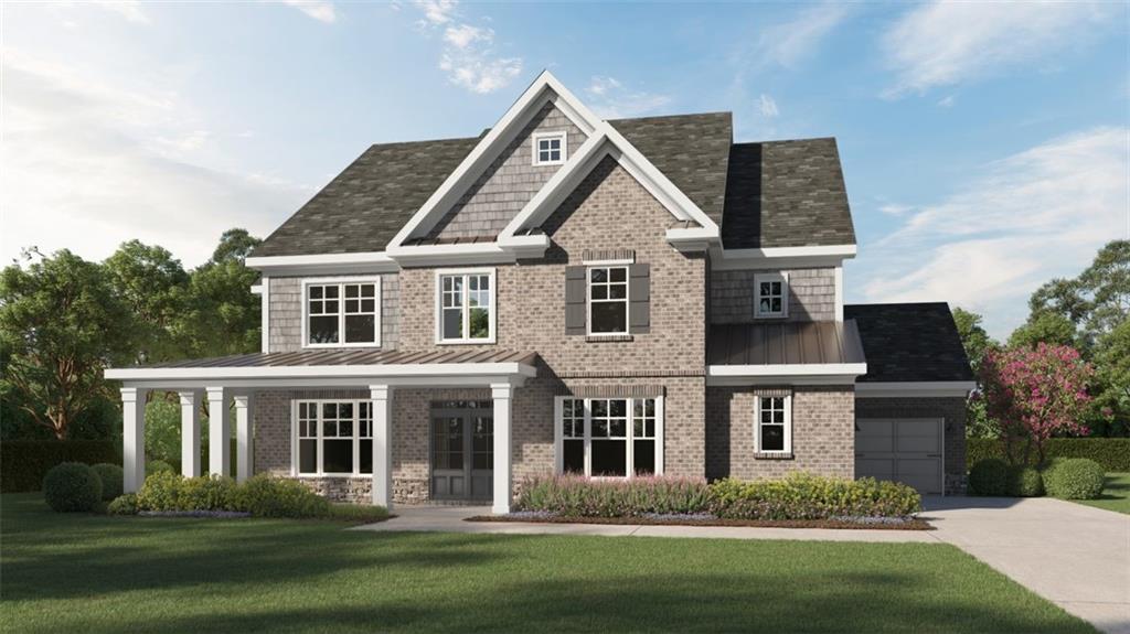 Move in Ready - Save Your Way with Kerley Family Homes getting up to $15K in Savings that can be applied towards Closing costs, permanent or temporary rate buydowns, and/or Design Options. Our current preferred lenders offer multiple programs as well as Down payment Assistance and promotions that can help you skip your 1st 3 mortgage payments, conditions apply. Reach out to a member of our sales team to learn more. Lot 23 The Washington AA floor plan by Kerley Family Homes. This New Construction presale opportunity is located in a new small community in Harrison High School District features a covered back porch that overlooks a level private backyard that is perfect for all outdoor activities. A gourmet kitchen with ample cabinetry, granite countertops, stainless vent hood as well as stainless double ovens, gas cooktop, and large kitchen island. The kitchen has office space and a pantry hiding behind the main kitchen area. The Kitchen is open to the adjoining breakfast room and family room. The family room features inset lighting beams across the ceiling and a fireplace. Just a few of the standard features in this home, a beautiful covered front porch, mud room off 3-car garage, hardwood floors throughout the main floor, crown molding throughout 1st level, dining room boasts coffered ceiling with built in cabinetry with a granite countertop. Oversized primary suite with sitting room and trey ceiling with adjoining bath suite with huge shower plus two large primary closets and deep soaking tub. Three additional bedrooms on second level with adjoining baths. Boast a guest suite on the main. This ½ acre plus lots come with irrigation system which are also included in the base pricing. Daylight Walk Out Basement, stubbed for bath. We include with each home a Builder's Warranty and the installation of the in-wall Pestban system. Some pictures may be of a finished home with the same floor plan and not of this actual home. Model hours are Tuesday – Saturday: 11am-6pm & Sunday- Monday; 1pm-6pm.