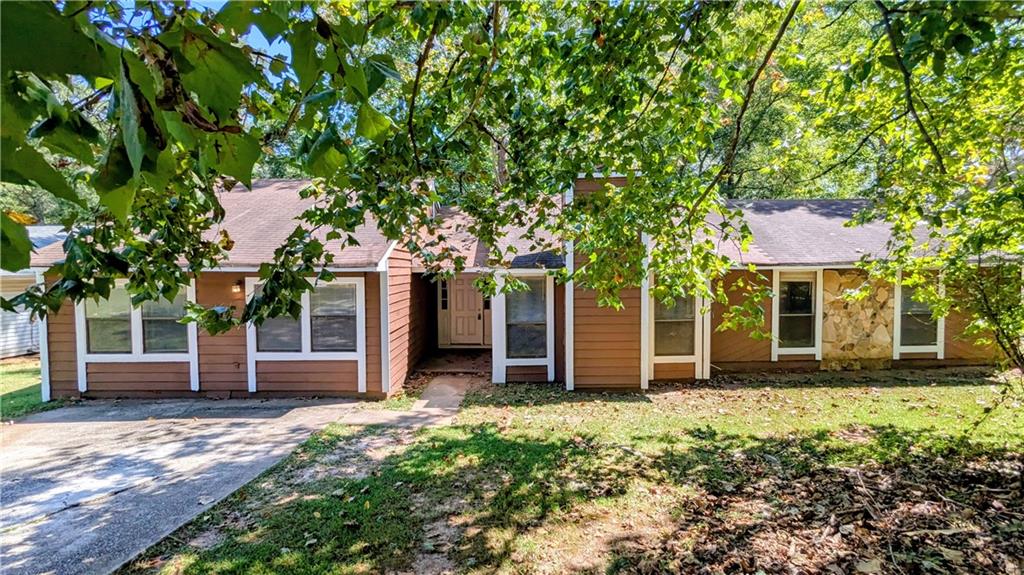Welcome to this 3-bed 2-bath home! Living room boasts recessed flooring and a fireplace. Vaulted ceilings decorate the main living areas. The master bedroom has its own bathroom, while two other bedrooms share a bath. The fenced in backyard offers lots of room for entertaining. Agents: Please read private remarks/look at the offer guidelines in docs before calling, it should answer all questions you have.