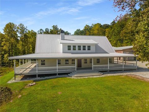 A home in Dawsonville