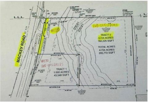 Vacant Land For Sale - 180 Mackey Road<br/> Henry County, Mcdonough, GA 30252