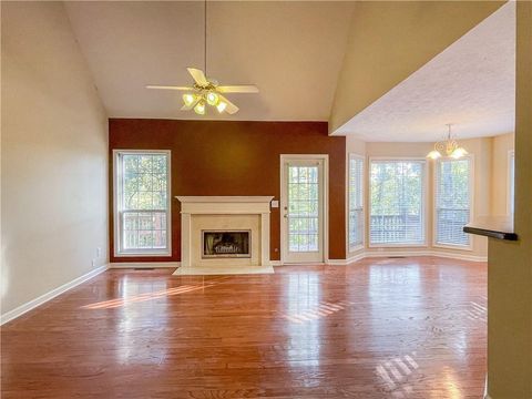 A home in Dawsonville