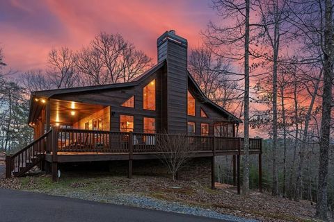 A home in Mineral Bluff