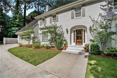 A home in Sandy Springs