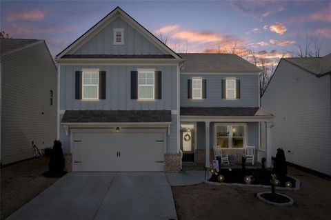 A home in Dawsonville